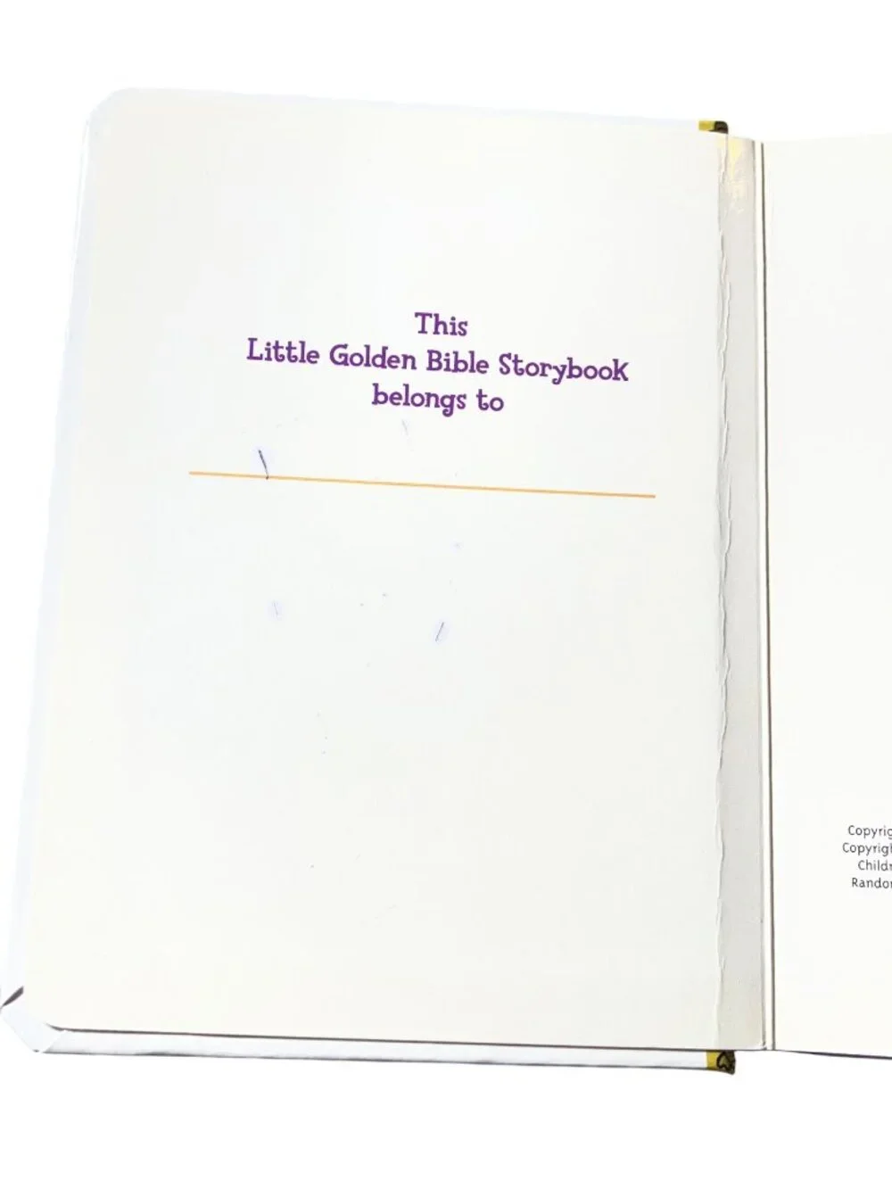 The Little Golden Bible Storybook Hardcover Kids Book - Picture 6 of 16